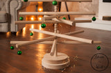 Wooden Christmas tree 180 cm (6 ft), wood xmas tree