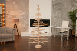 Wooden Christmas tree 180 cm (6 ft), wood xmas tree