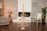 Wooden Christmas tree 180 cm (6 ft), wood xmas tree
