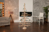 Wooden Christmas tree 180 cm (6 ft), wood xmas tree