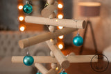 Wooden Christmas tree 180 cm (6 ft), wood xmas tree