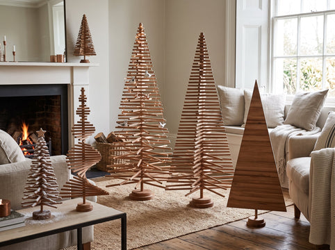 How to Create 5 Different Christmas Tree Shapes by Rotating the Branches