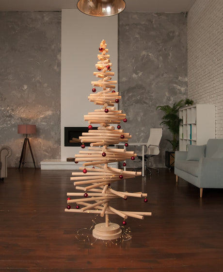 Model B - Made of wooden round sticks