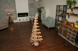 Сhristmas wooden tree 150 cm (5 ft), medium xmas tree