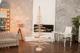 Wood Christmas tree 210 cm (7 ft), eco xmas tree